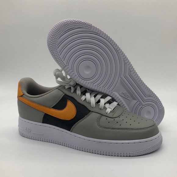 Mens Nike AF1 Low Ess NBY Grey/Black/What DV3892-900 NWOB - Picture 1 of 5